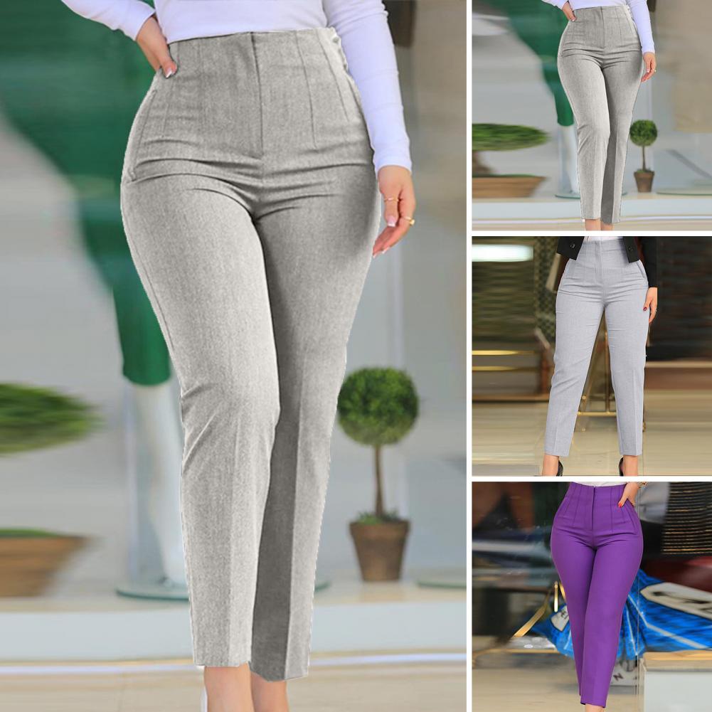 Curvy™ | Pantalone donna alla caviglia super elasticizzato