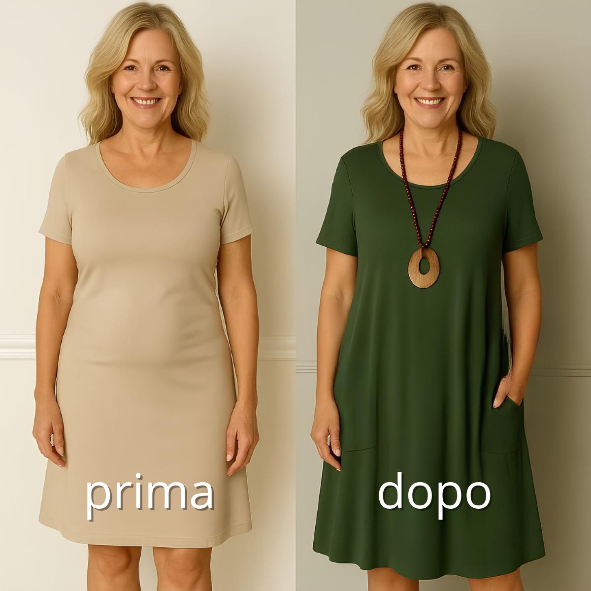 Sofìa™ | Abito Elegante con armoniosa copertura della pancia