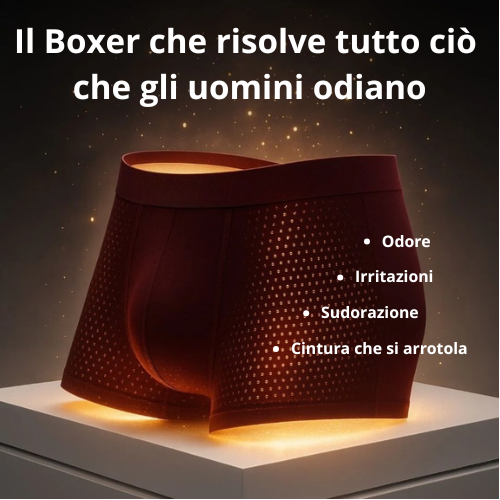 Bambux™ | 4 Boxer in fibra di Bambù