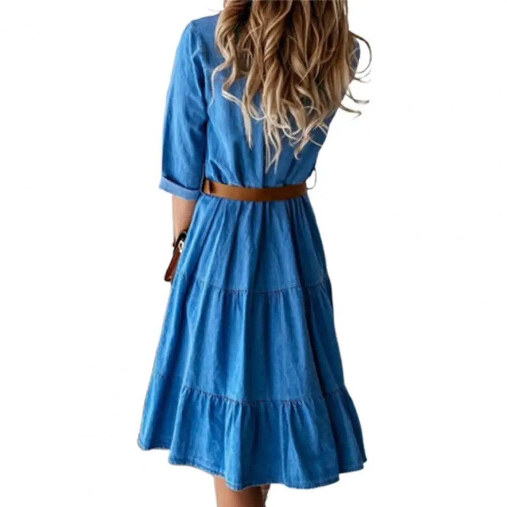 Aida™ | Abito in Denim leggero