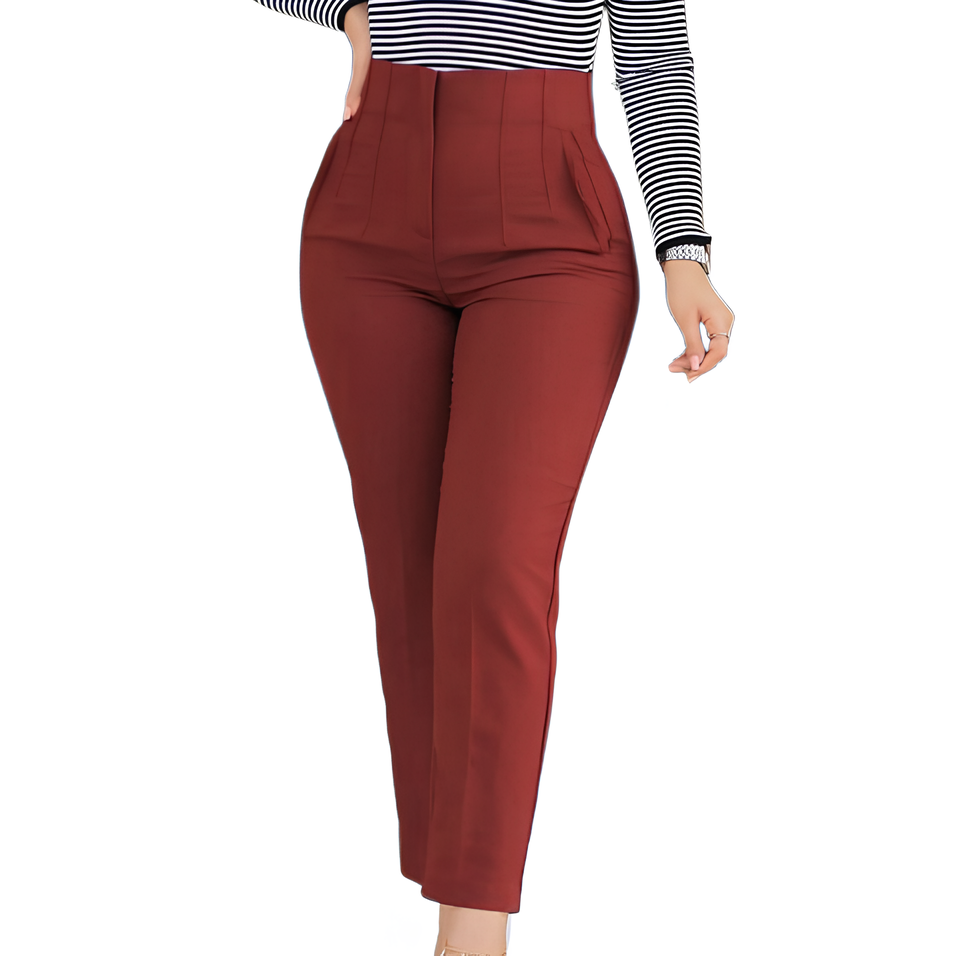 Curvy™ | Pantalone donna alla caviglia super elasticizzato